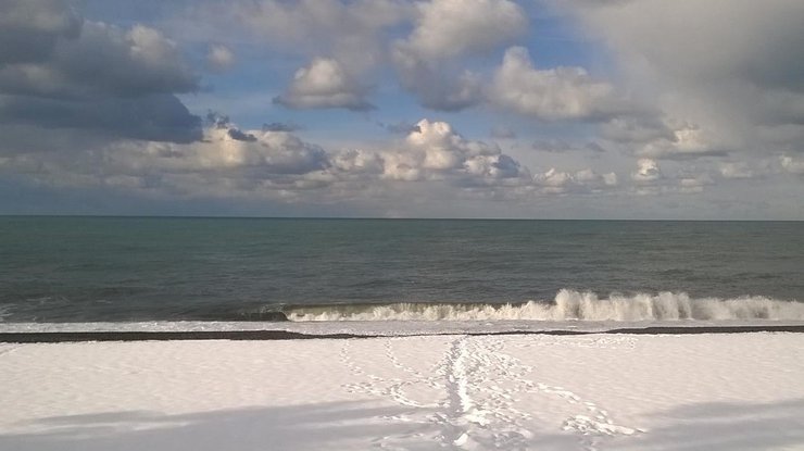 Черное море "закипело" Фото: Пикабу 