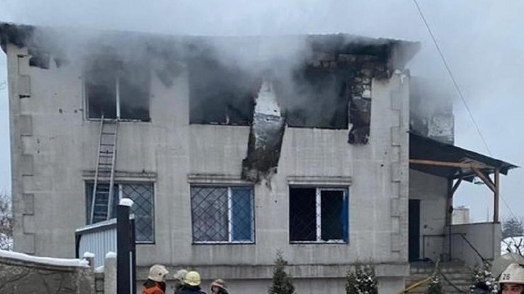 Пожар в Харькове/ Фото: novyny.24tv.ua