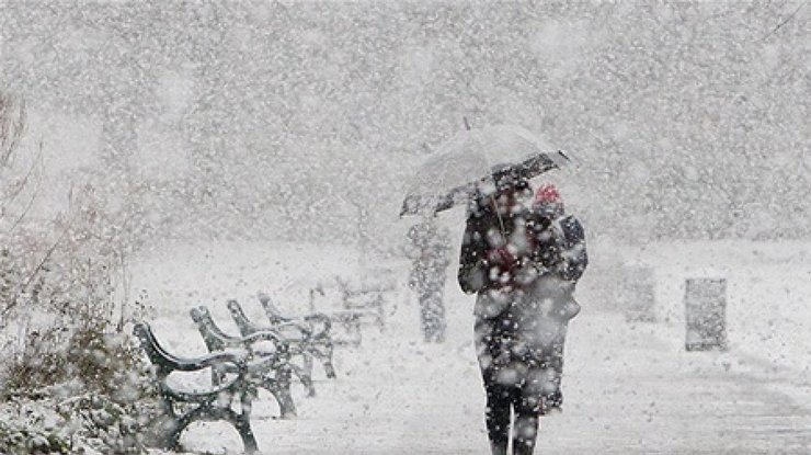 Украину накроет снегопад/ Фото: canal3.md