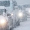 Мощный снегопад в Украине: какие трассы перекрыты