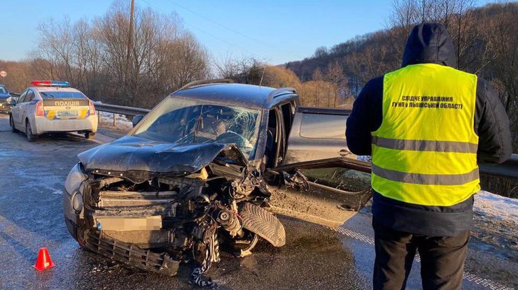 Авария случился на автодороге Киев - Чоп вблизи села Бережаны