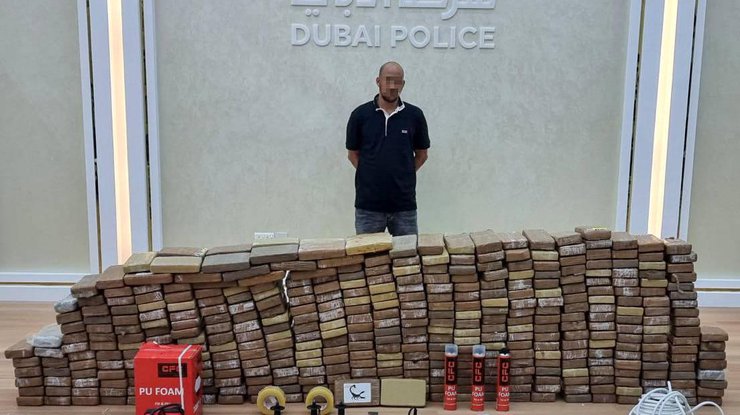 В ОАЭ ввезли 500 кг кокаина
