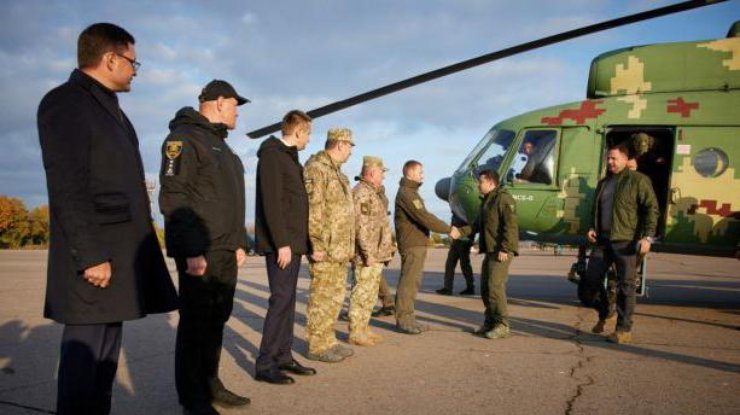 Зеленский прибыл на Донбасс / Фото: president.gov.ua
