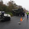 Под Львовом в ДТП с военным грузовиком погибла супружеская пара (фото, видео)