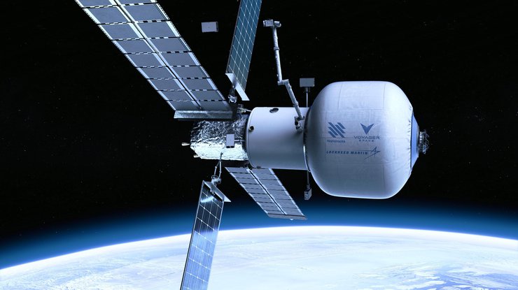 Частная космическая станция/ фото: Lockheed Martin