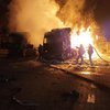 Пожар на АЗС в Харьковской области тушат 14-й час