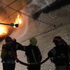В Киеве сгорела СТО (фото, видео)