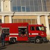 В Одессе случился пожар на стадионе Черноморец перед матчем Украина – Болгария (фото, видео)