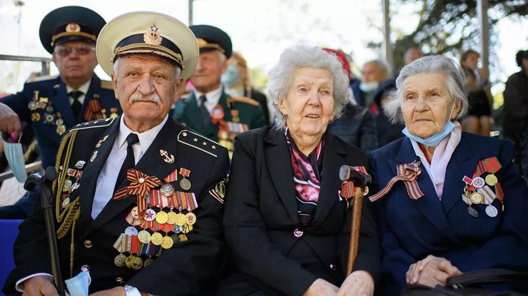 Ветераны Второй мировой войны в Севастополе
