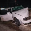 В Днепре автомобиль попал в страшное ДТП (видео)