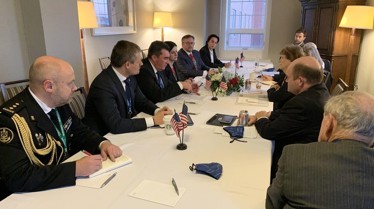 Алексей Данилов на встрече с американскими сенаторами