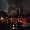 В Киеве горело офисное здание: огонь тушили три часа (видео)