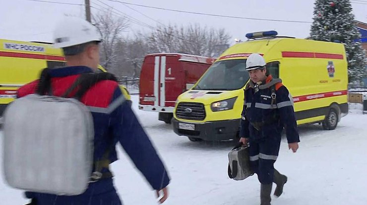 На шахте в Кузбассе произошел пожар