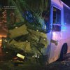 Под Львовом автобус столкнулся с грузовиком, много пострадавших