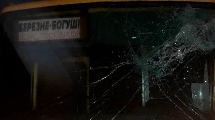 Фото: ДТП с маршруткой