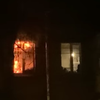 В Киеве вспыхнула квартира в жилом доме (видео) 