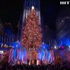 Головна ялинка Нью-Йорка засяяла різдвяними вогнями