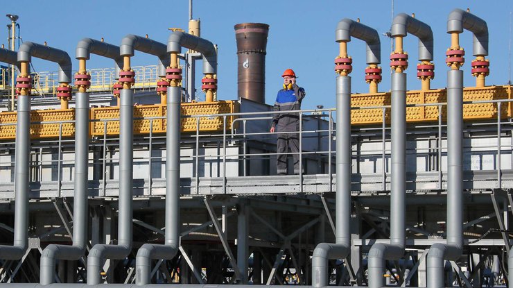 В украинских хранилищах находится 16 млрд кубометров газа