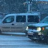 Пробки в Киеве и снегопад: где не проехать в столице