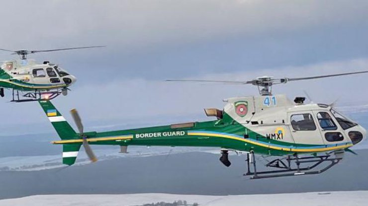Вертолеты Airbus для украинских пограничников / Фото: mvs.gov.ua
