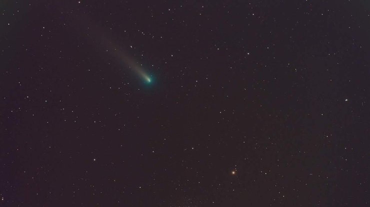 Комета Леонард/ фото: Pixabay