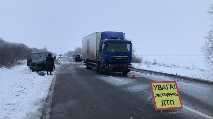 Авария произошла возле поселка Ивановка Чугуевского района