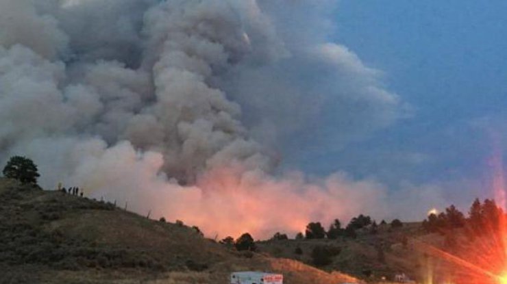 Пожар в Колорадо / Фото: twitter.com