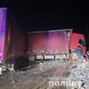 В Полтавской области произошло жуткое ДТП с грузовиками (фото)