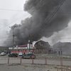 В России вспыхнул масштабный пожар на рынке (фото, видео)