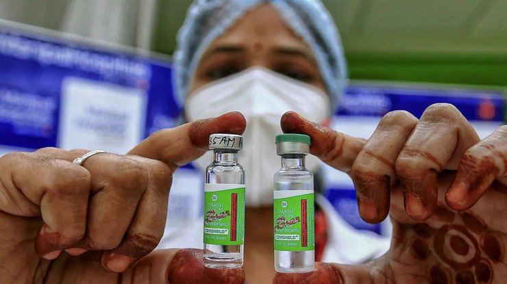 В Украину отгрузили 41200 флаконов вакцины Covishield
