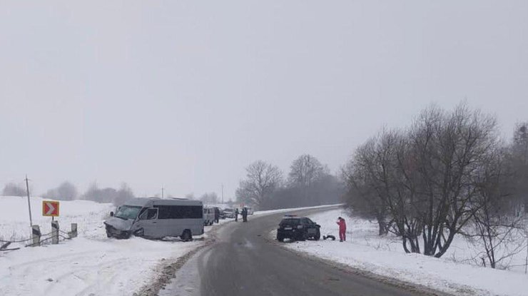 Под Хмельницким произошло две аварии с рейсовыми автобусами