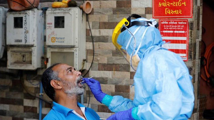 Количество инфицированных коронавирусом в Индии достигло 11 734 058/ фото: Rg.ru