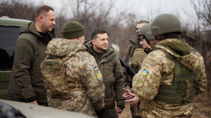 Рабочая поездка президента Украины в Донецкую область 11 февраля 2021 года