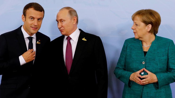 Путин, Меркель и Макрон провели переговоры и обсудили ситуацию на Донбассе
