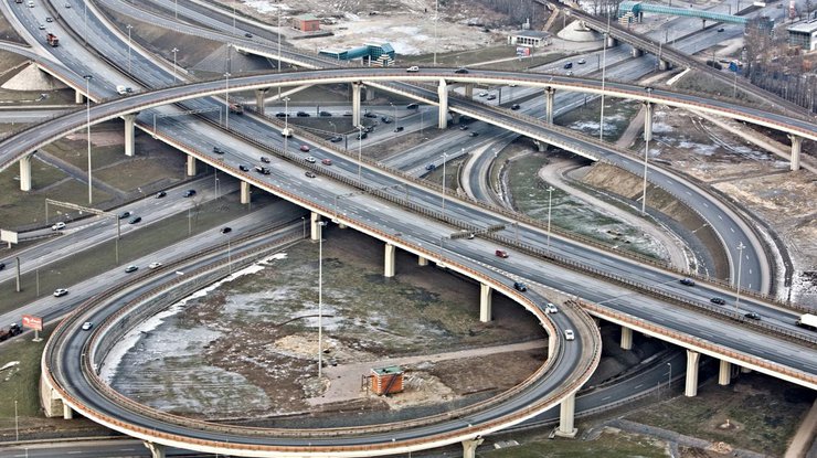 Реконструкция дорожного покрытия будет проводится на пересечении Кольцевой дороги и проспекта Леся Курбаса/ фото: openkyiv.info