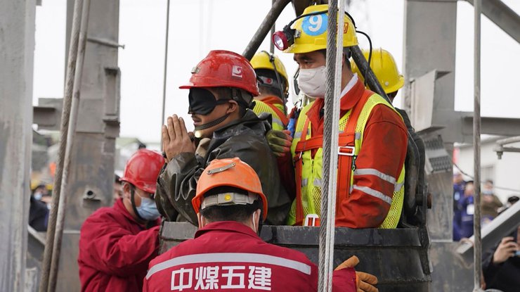 Авария на шахте в Китае/ Фото: delfi.lt