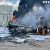 У військовій частині на Луганщині згоріли бензовози