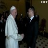 Папа Римський Франциск погодився стати посередником у переговорах між Україною та Росією