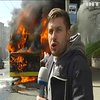 У Києві посеред дороги спалахнув і вибухнув автобус з пасажирами