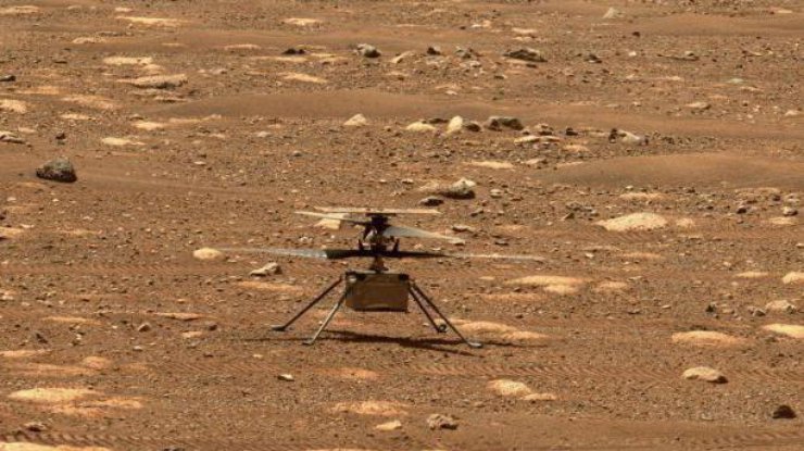 Вертолет Ingenuity на Марсе / Фото: nasa.gov