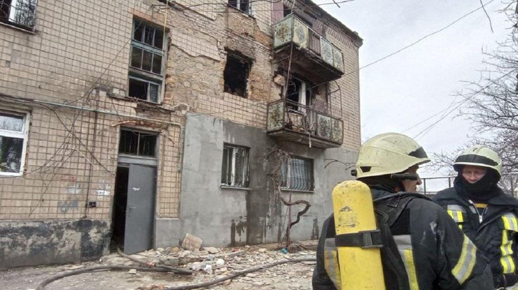 Взрыв в Одессе/ Фото: dsns.gov.ua