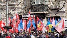 Сторонники Шария пикетируют Окружной админсуд (фото, видео)