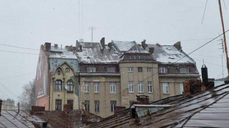 Снег во Львове / Фото: 24 канала