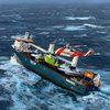В Норвегии моряков чудом спасли с дрейфующего судна (видео)