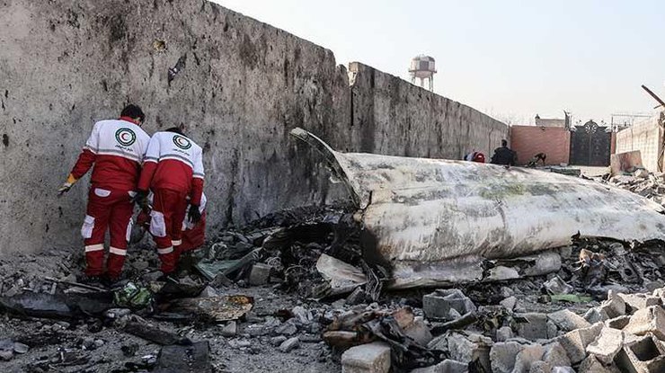 Фото: авиакатастрофа в Иране / Слово и Дело