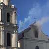 В Беларуси горит Будславский костел