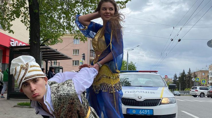 В Харькове заметили Алладина и Жасмин/ Фото: Instagram
