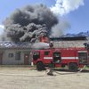 В Ивано-Франковске вспыхнул склад в районе аэропорта