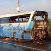 Под Львовом на ходу загорелся автобус с десятками людей (фото) 