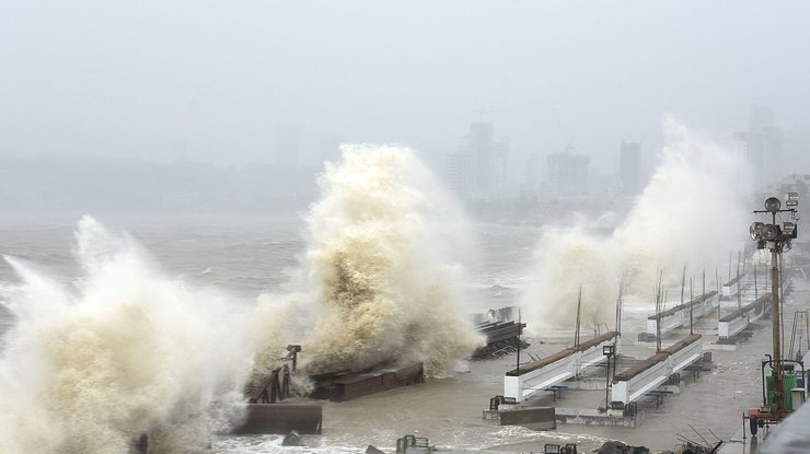 Ураган в Индии/ Фото: jornada.com.mx
